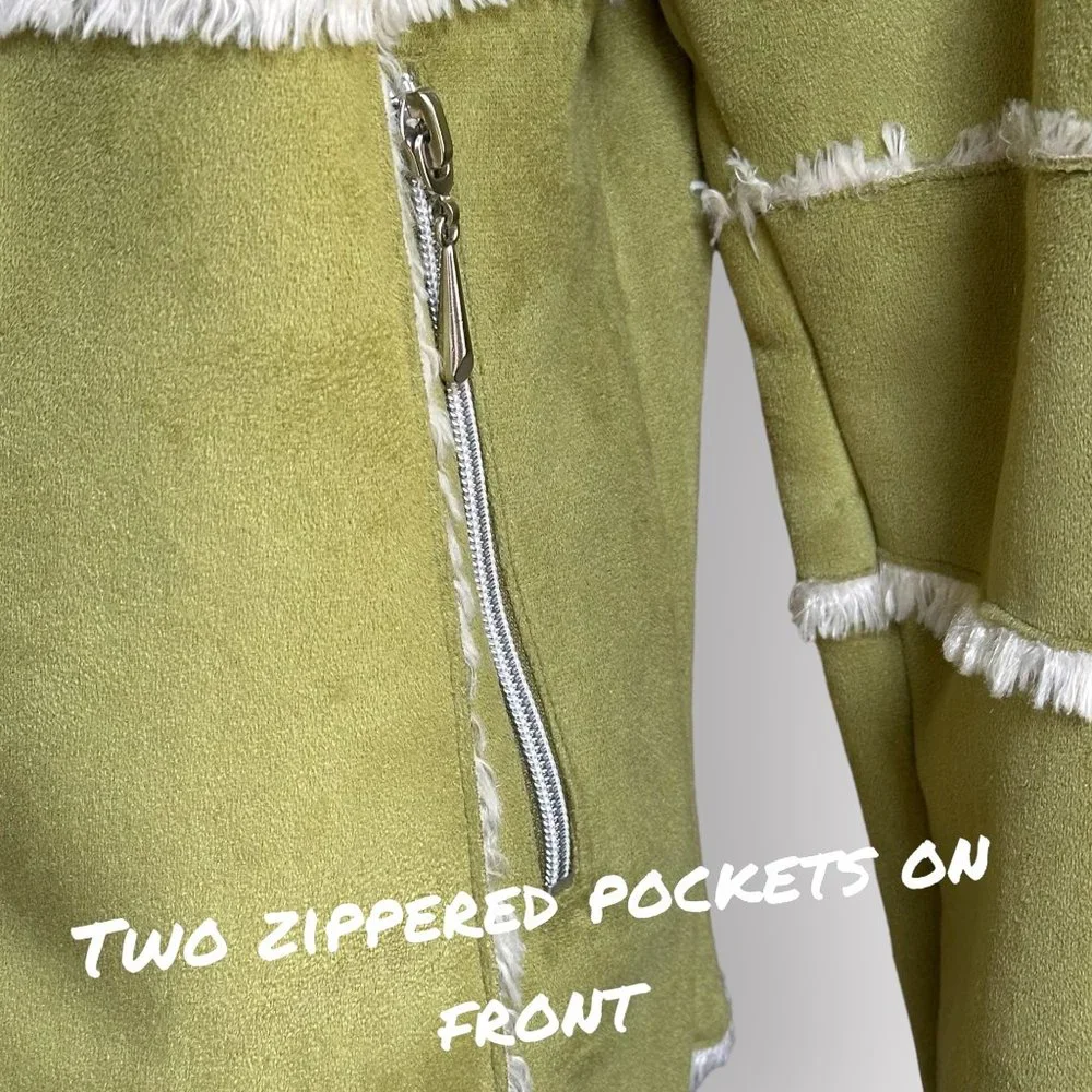 Parkhurst Outdoor Edition AVOCADO MICROSUEDE JACKET Medium